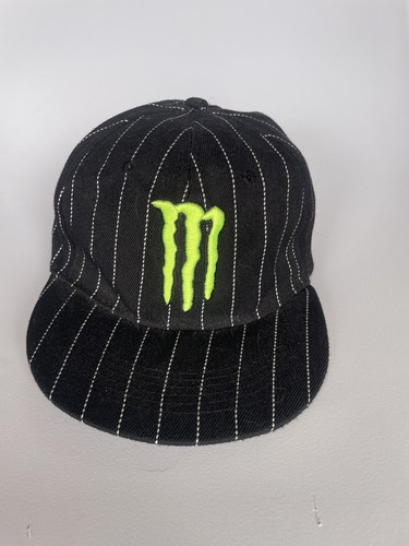Casquette plate monster noire - plate,
