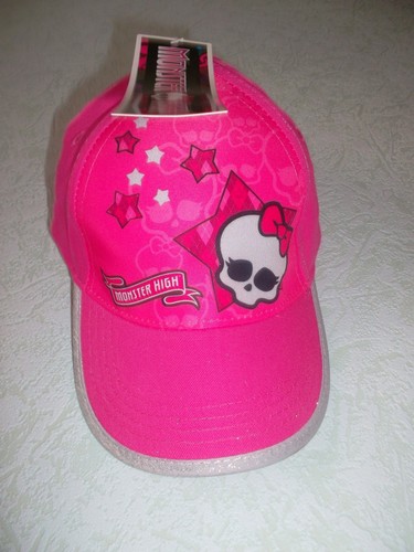 Casquette monster high - high, rose